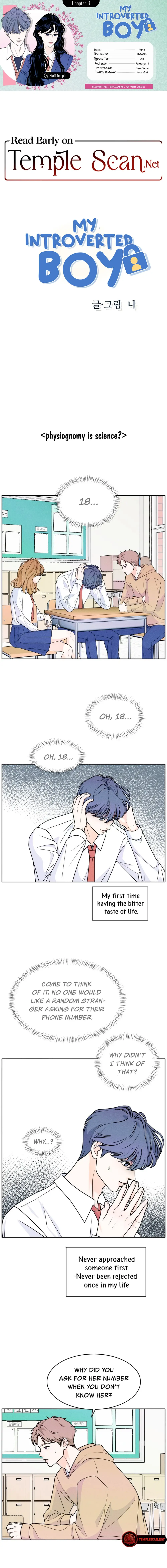 My Introverted Boy chapter 3 page 1