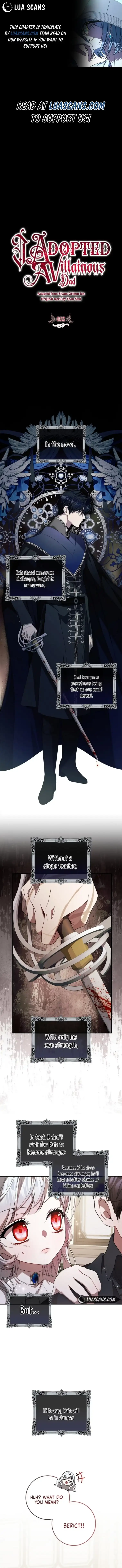 I Adopted a Villainous Dad chapter 52 page 1