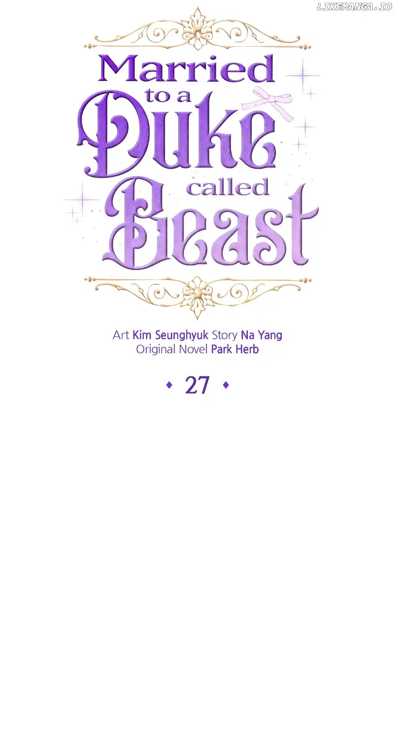 I Got Married to a Duke Called Beast chapter 27 page 31