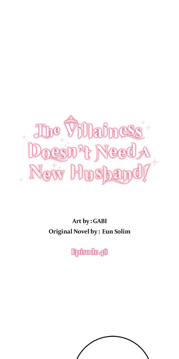 The Villainess Doesn’t Need A New Husband! chapter 48 page 1