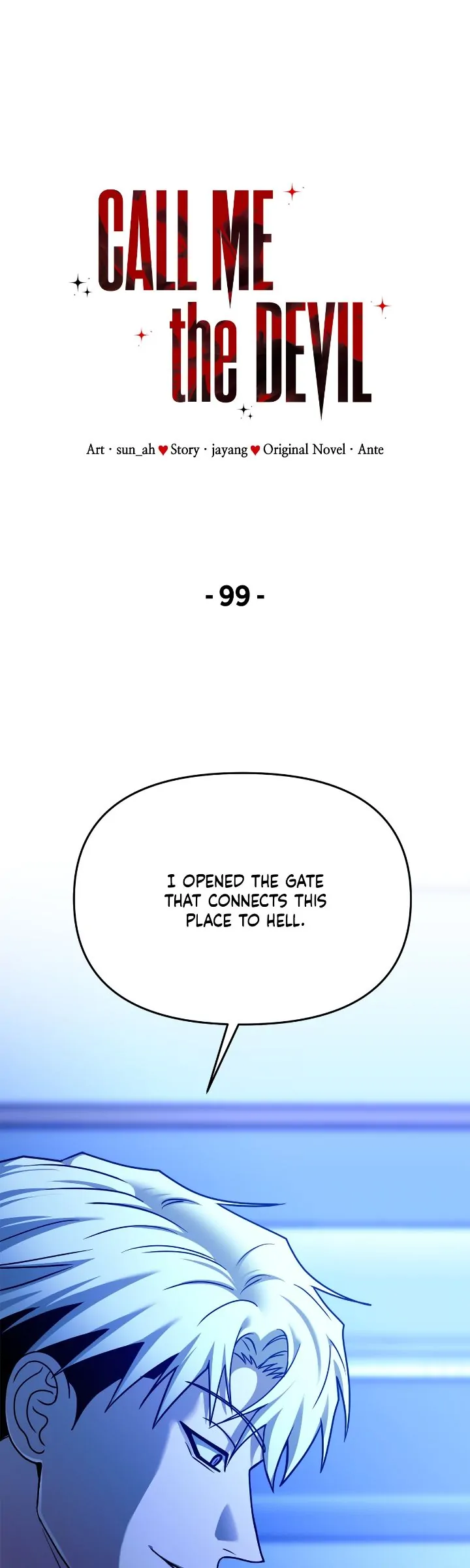 Call me the Devil chapter 99 page 1