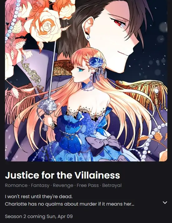 Justice for the Villainess chapter 69.2 page 1