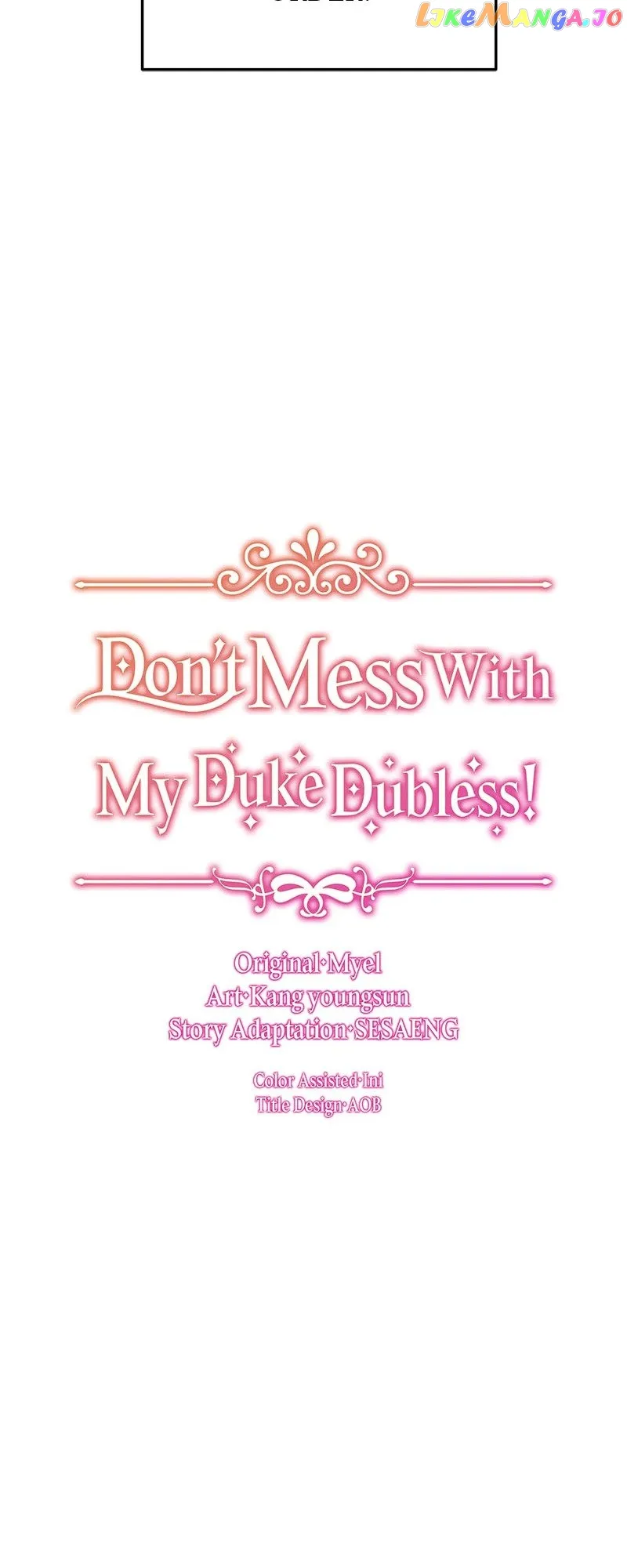 Don’t Mess with My Duke Dubless! chapter 43 page 6