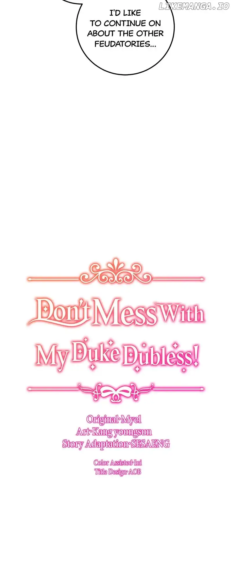 Don’t Mess with My Duke Dubless! chapter 57 page 34