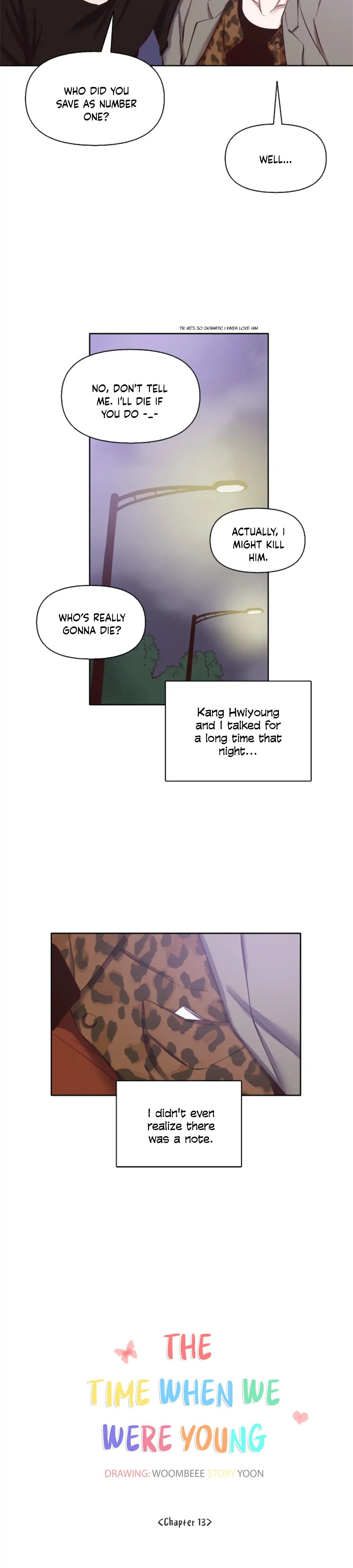 The Time When We Were Young chapter 13 page 9