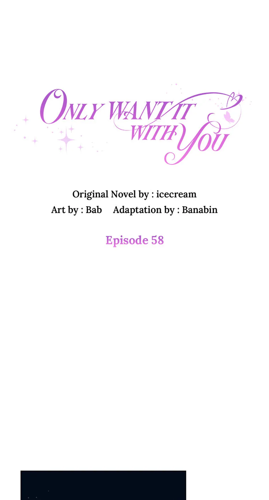 Only Want It With You chapter 58 page 1