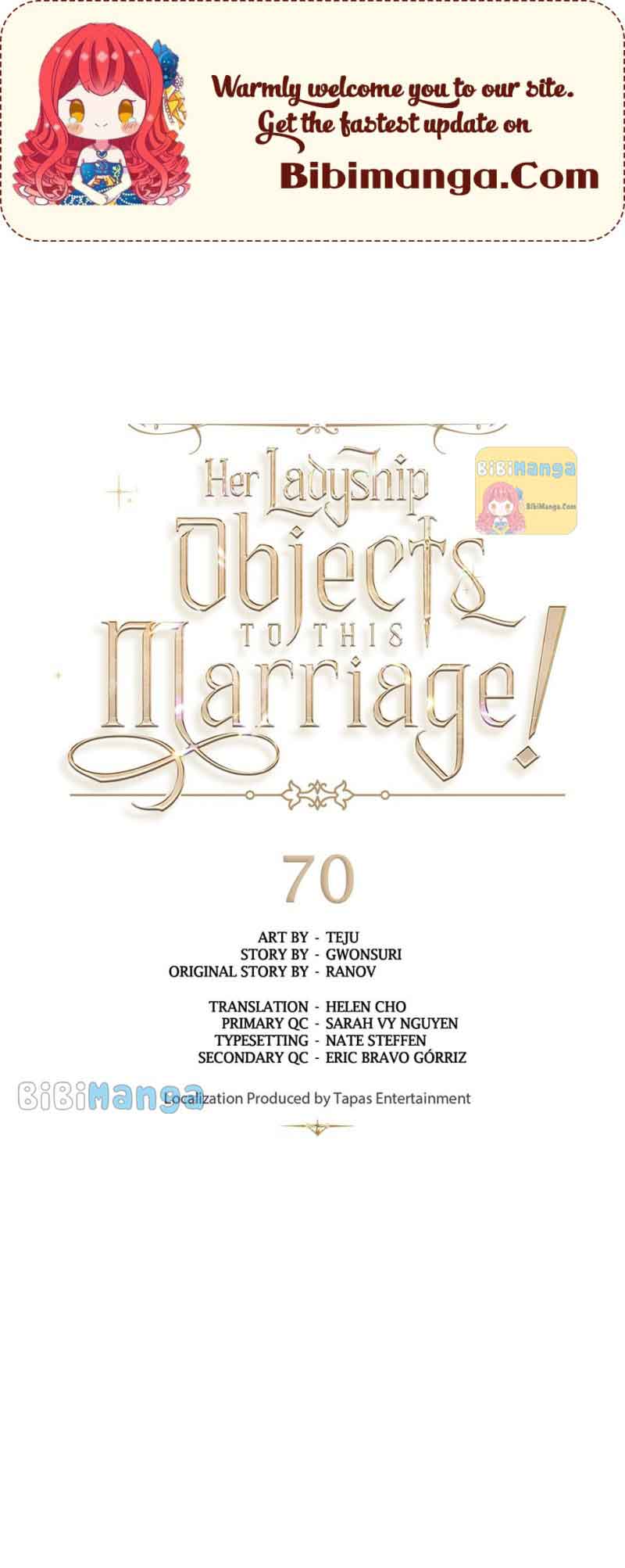 The Princess Doesn’t Want To Marry Her Ideal Type chapter 70 page 1