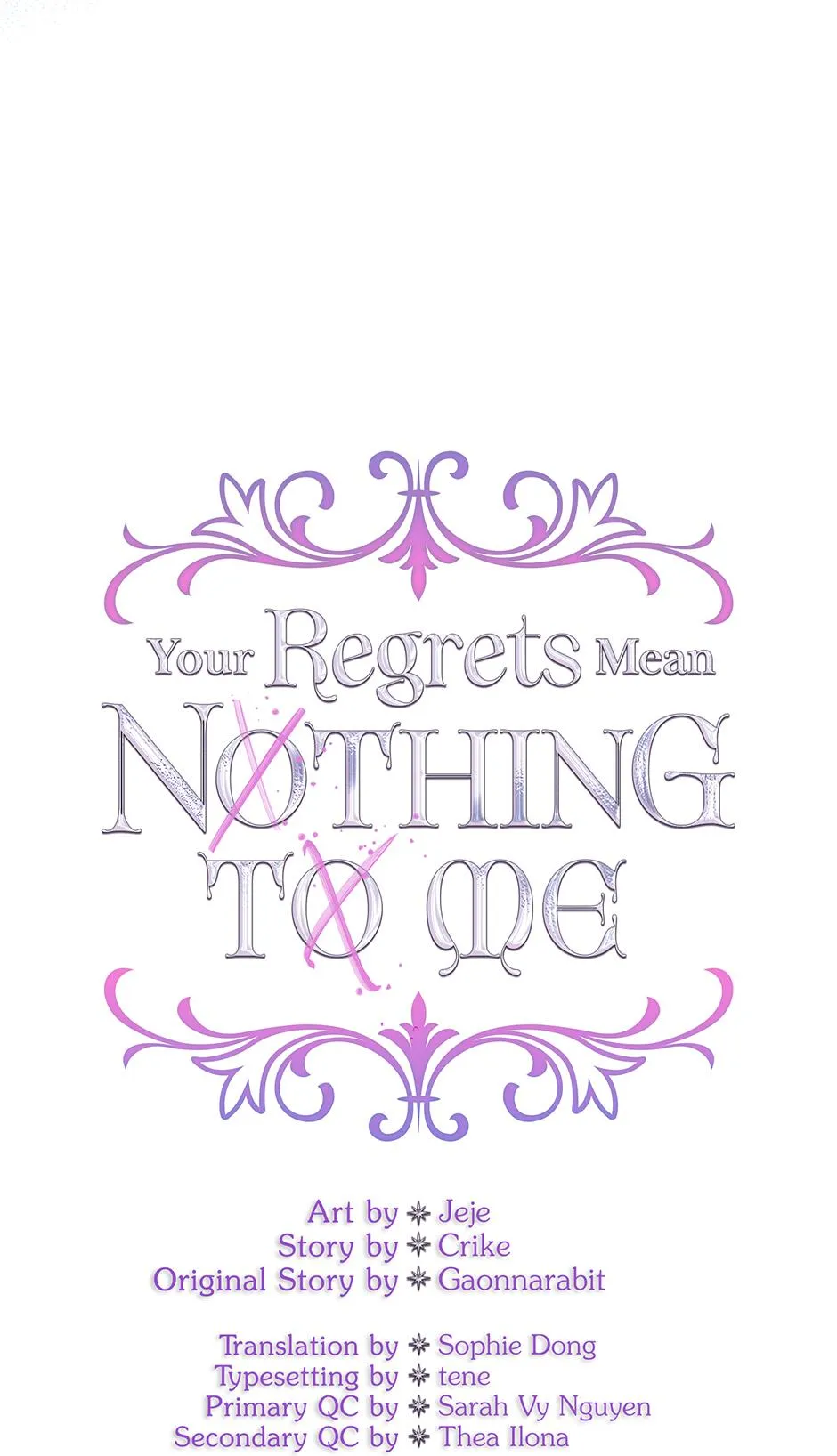 I Won’t Accept Your Regrets chapter 147 page 51