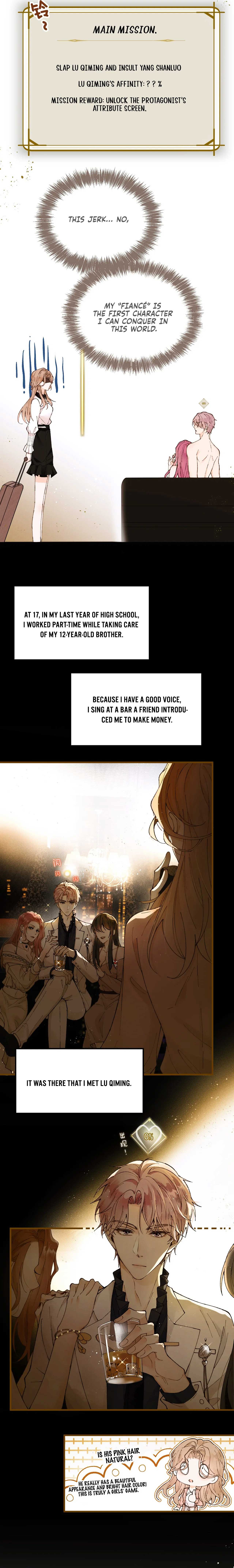 All male protagonists are ill chapter 1 page 6