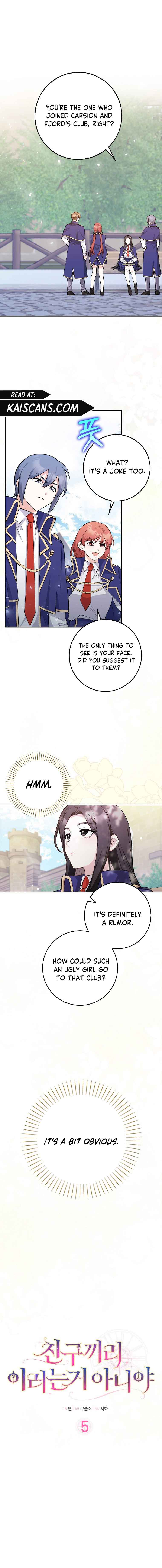 Friends Shouldn’t Act This Way chapter 5 page 1