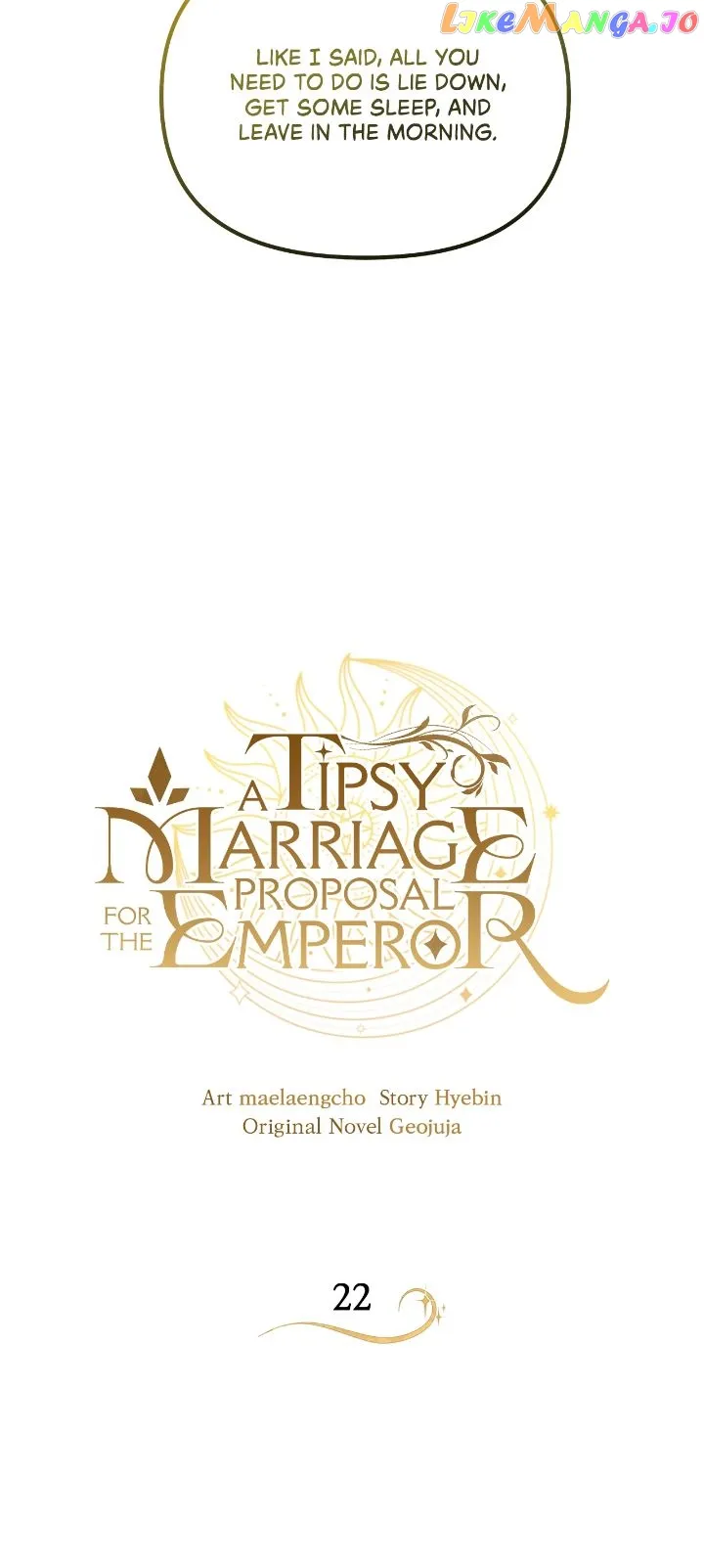 A Tipsy Marriage Proposal for the Emperor chapter 22 page 3