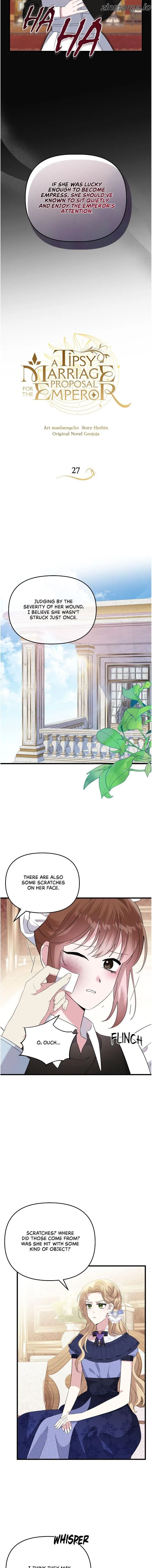 A Tipsy Marriage Proposal for the Emperor chapter 27 page 2
