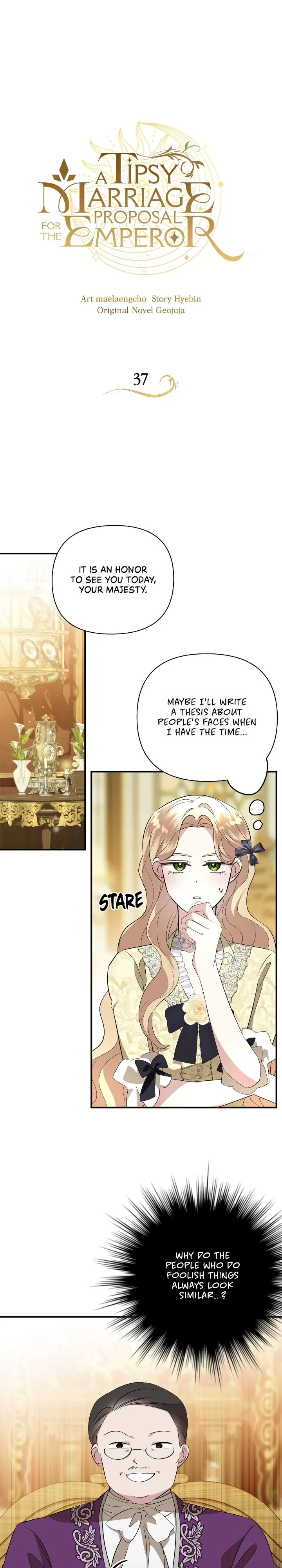 A Tipsy Marriage Proposal for the Emperor chapter 37 page 11
