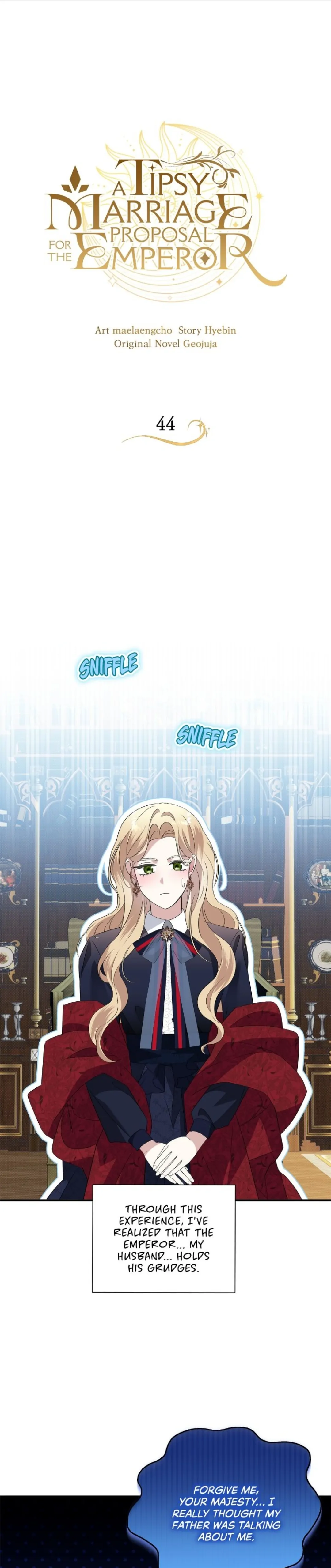 A Tipsy Marriage Proposal for the Emperor chapter 44 page 1