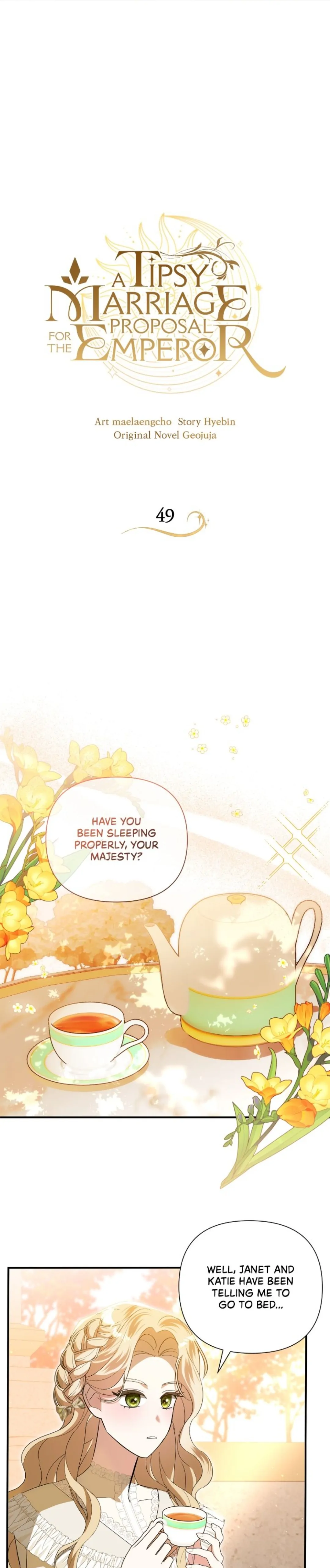 A Tipsy Marriage Proposal for the Emperor chapter 49 page 7
