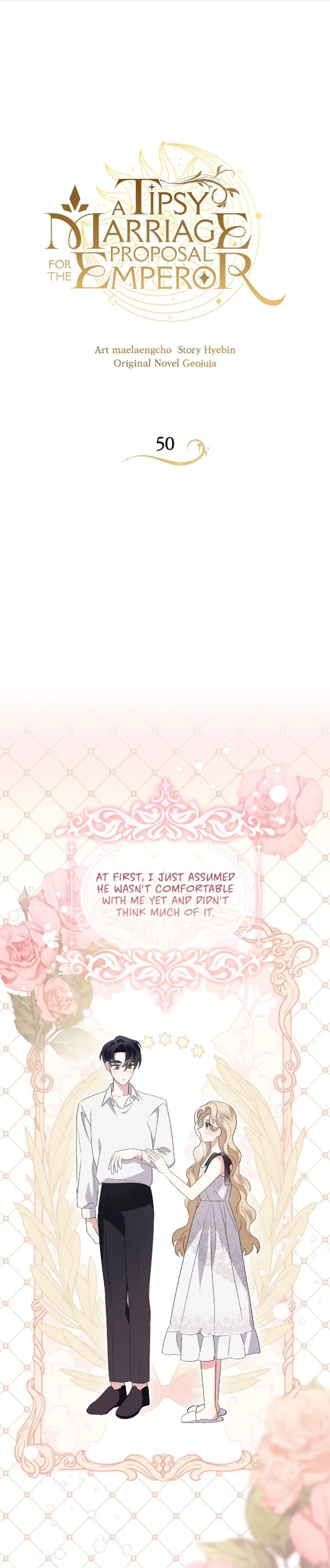 A Tipsy Marriage Proposal for the Emperor chapter 50 page 1