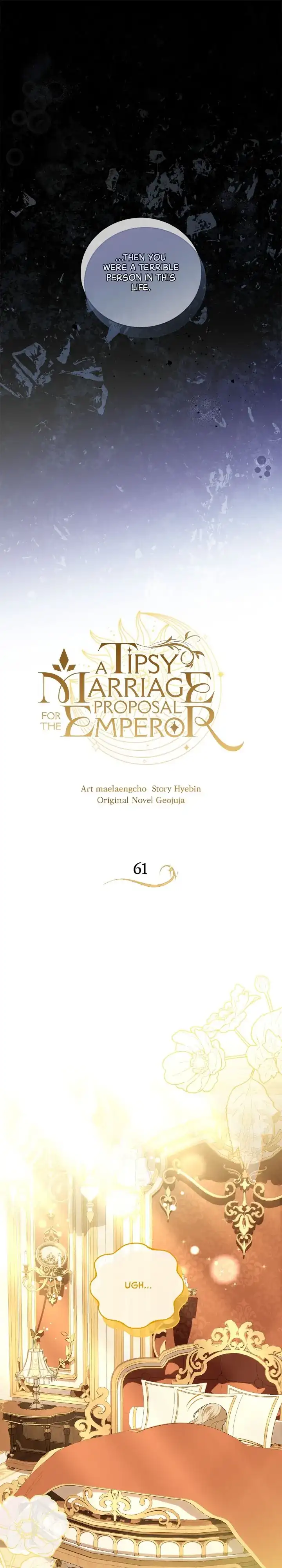 A Tipsy Marriage Proposal for the Emperor chapter 61 page 9