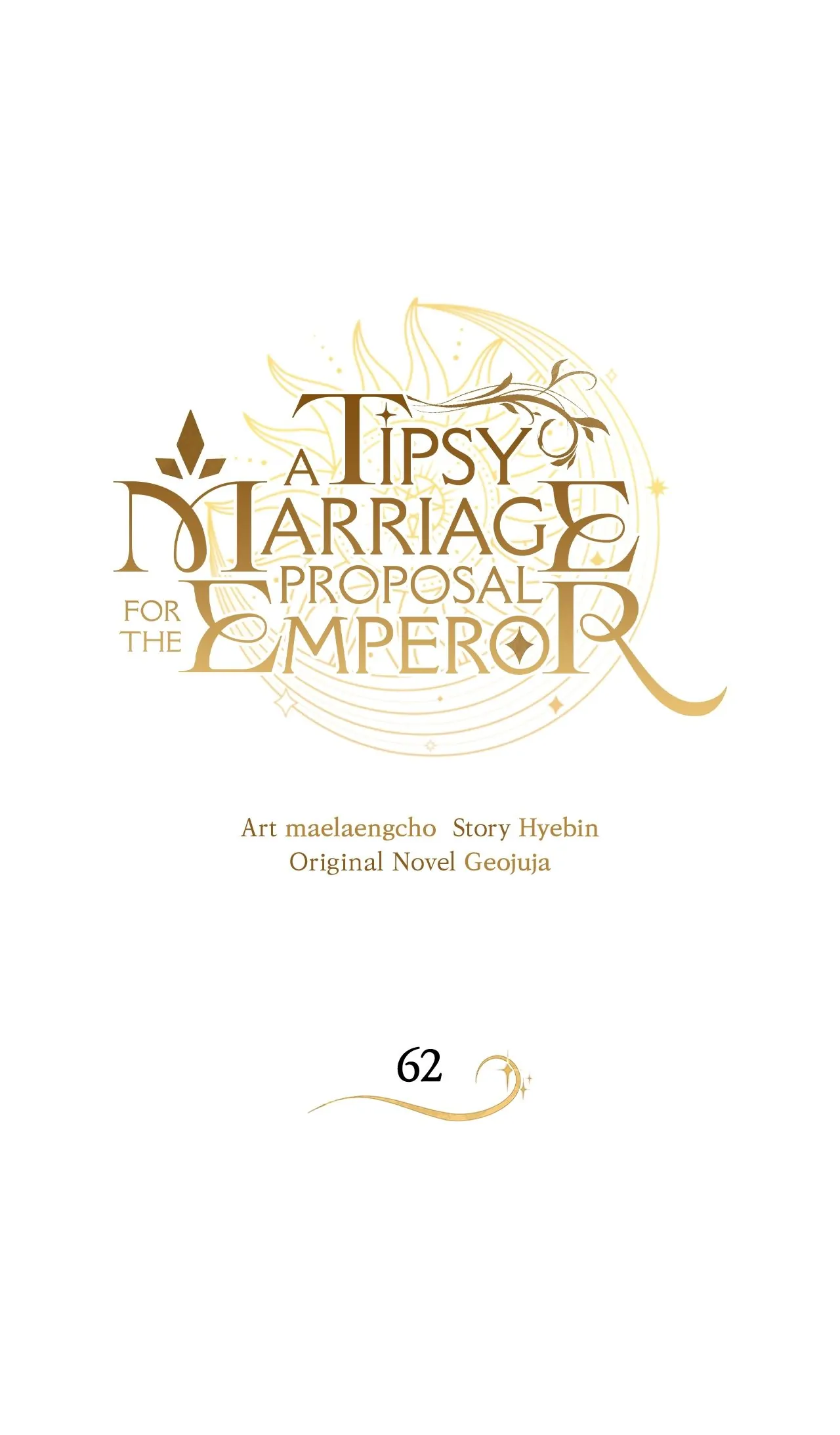 A Tipsy Marriage Proposal for the Emperor chapter 62 page 1