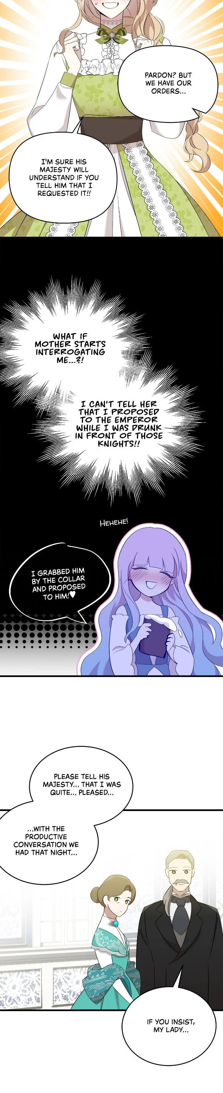 A Tipsy Marriage Proposal for the Emperor chapter 8 page 10