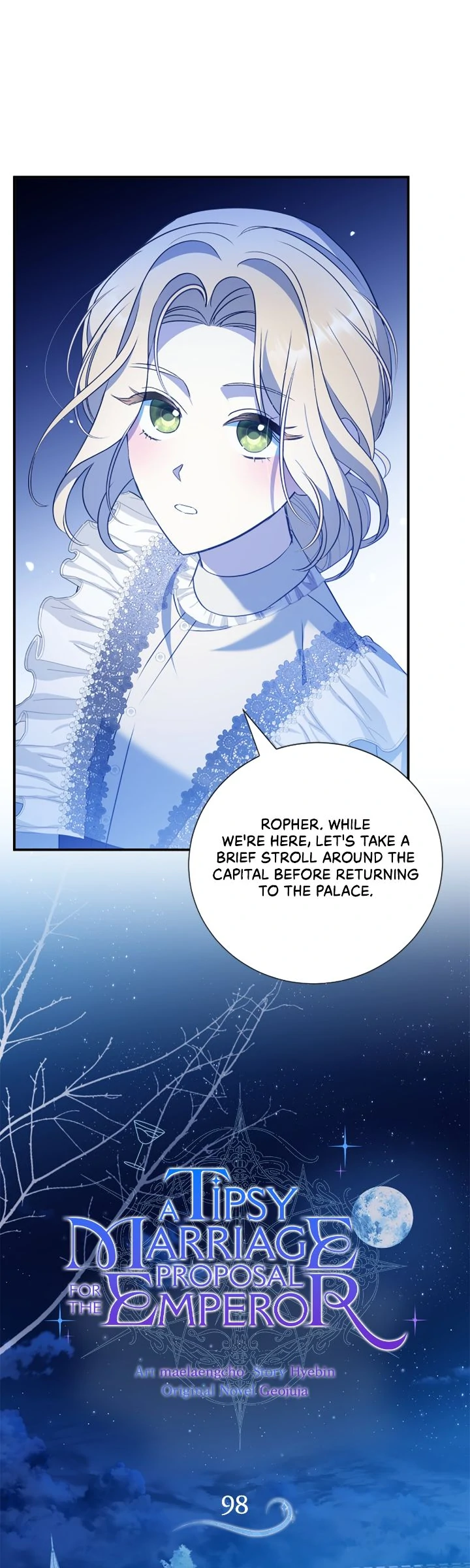 A Tipsy Marriage Proposal for the Emperor chapter 99 page 12