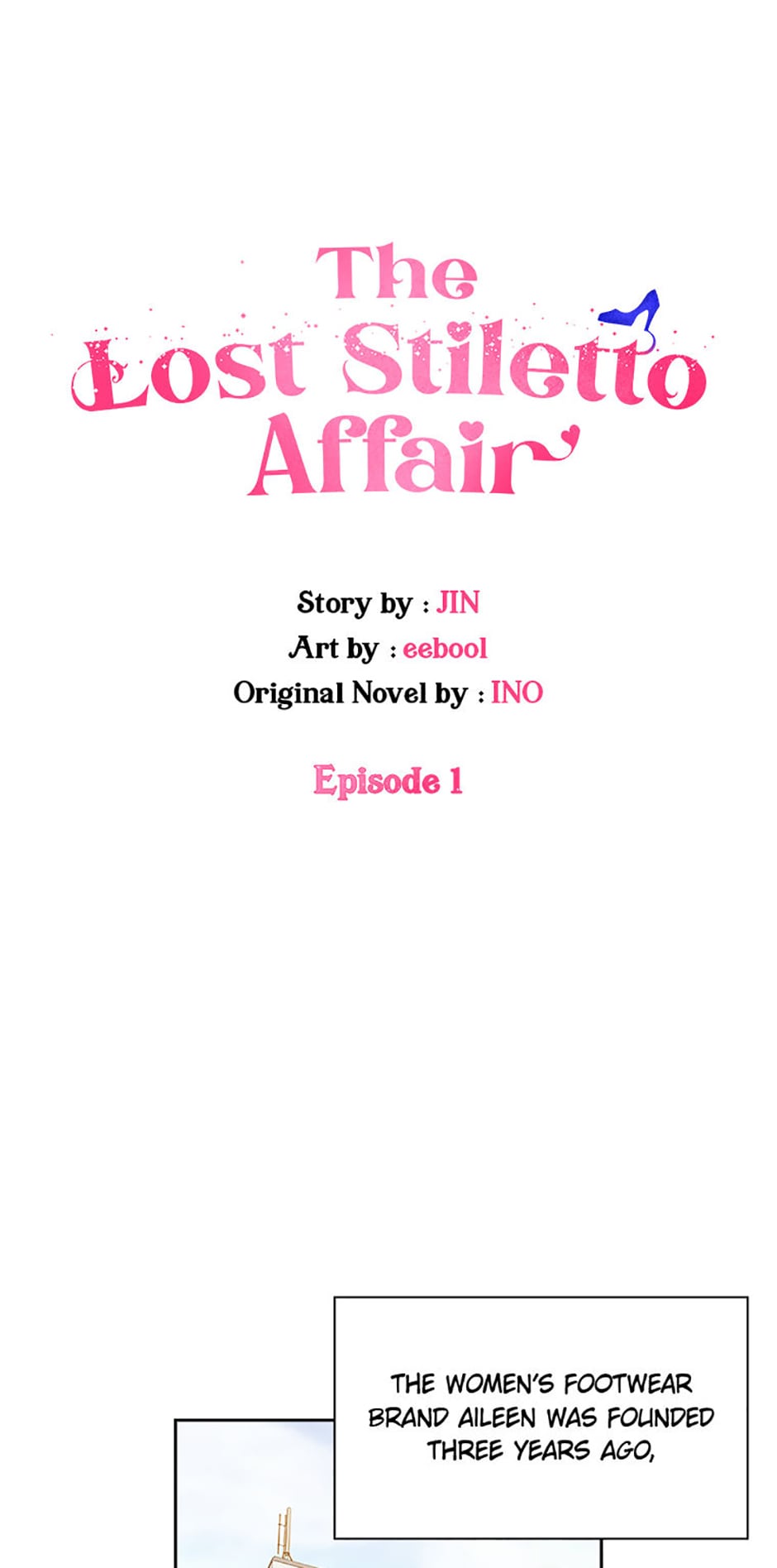 The Lost Stiletto Affair chapter 1 page 1