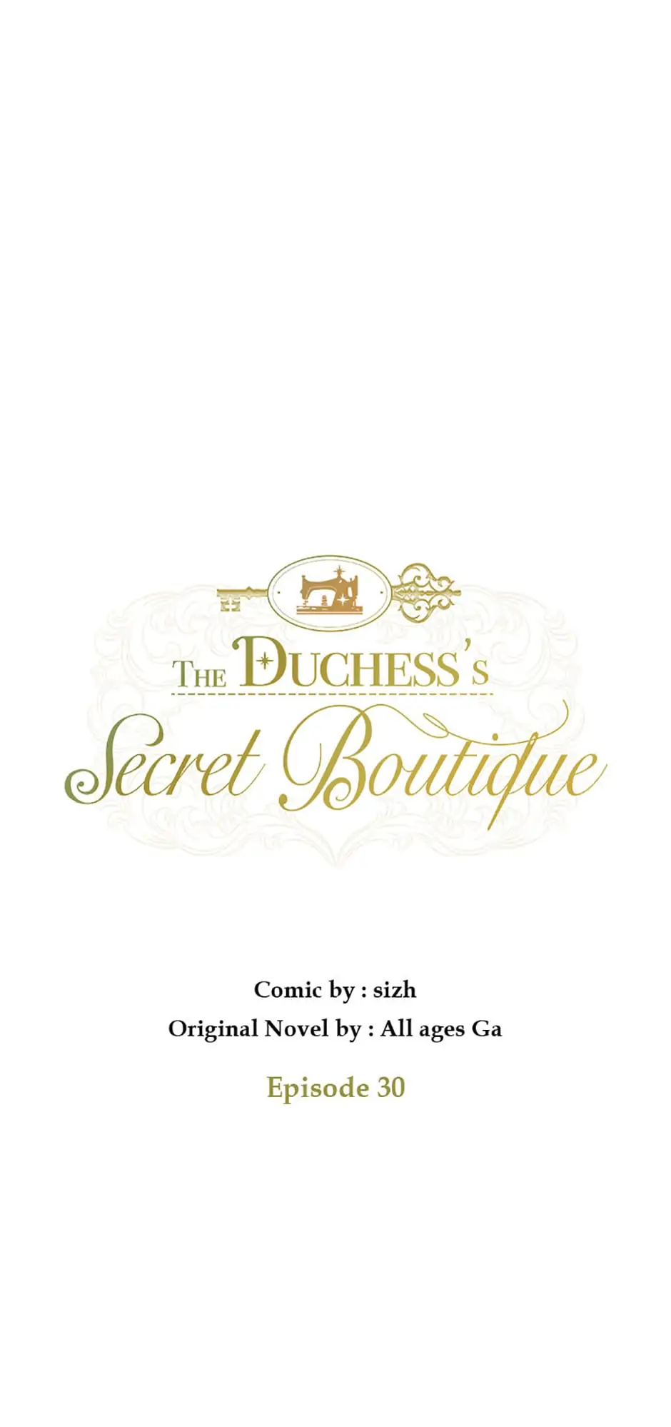 The Duchess’s Secret Dressing Room chapter 30 page 1