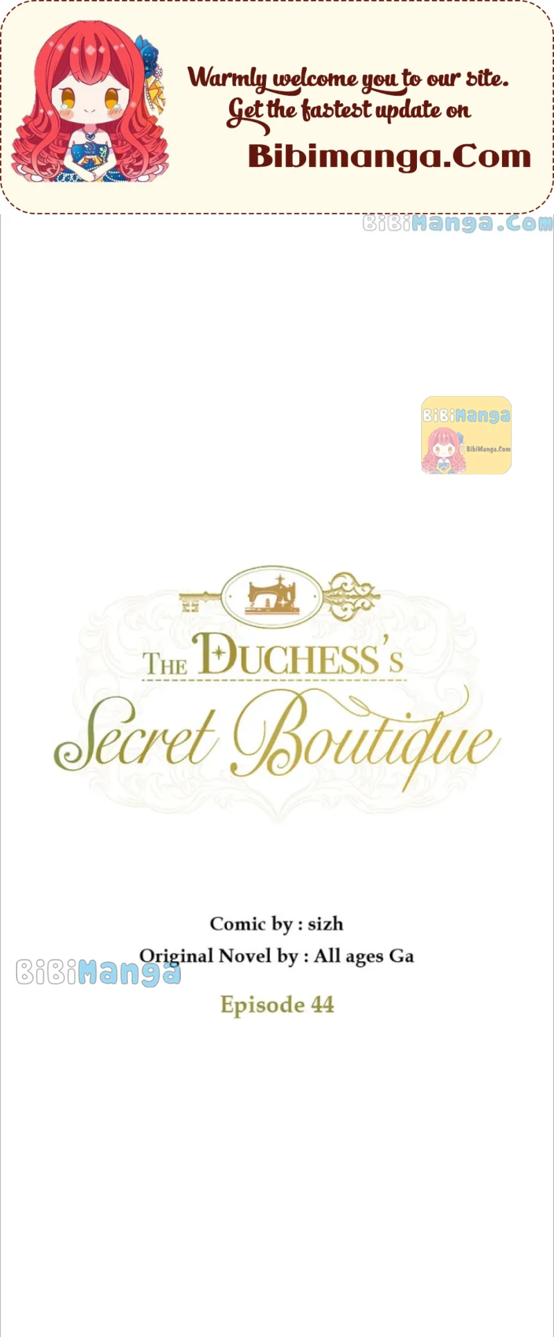 The Duchess’s Secret Dressing Room chapter 44 page 1
