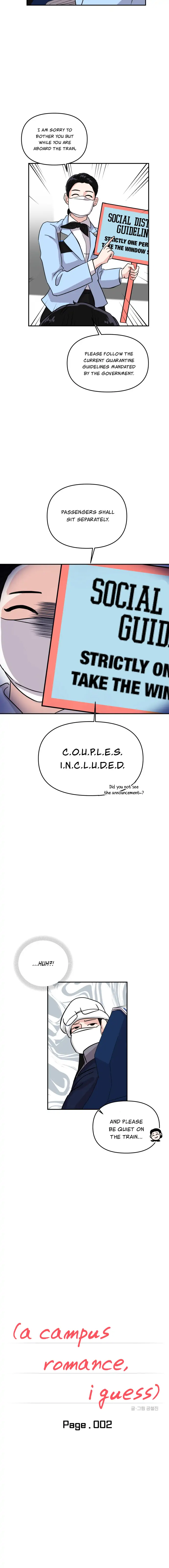 A Campus Romance, I Guess chapter 2 page 3