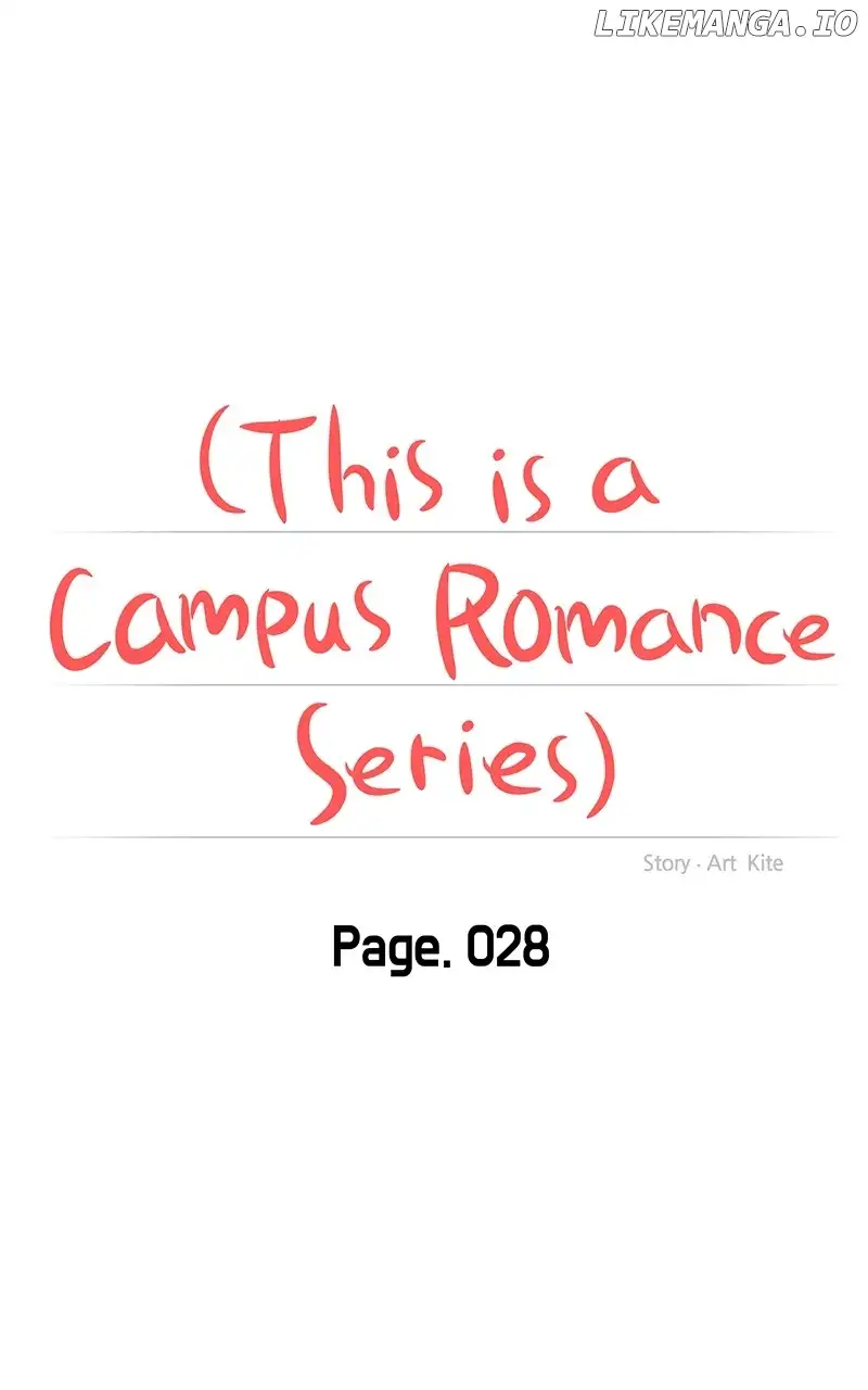 A Campus Romance, I Guess chapter 28 page 58