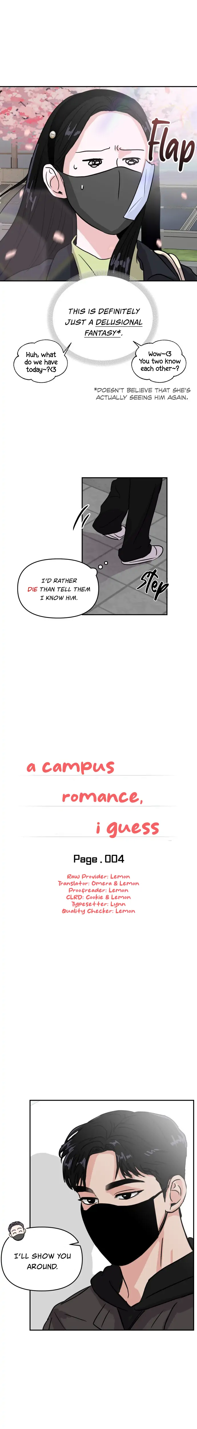 A Campus Romance, I Guess chapter 4 page 2