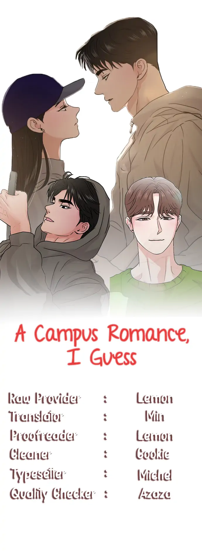 A Campus Romance, I Guess chapter 5 page 1