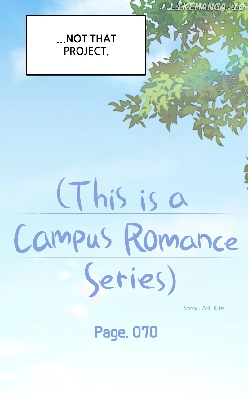 A Campus Romance, I Guess chapter 74 page 63
