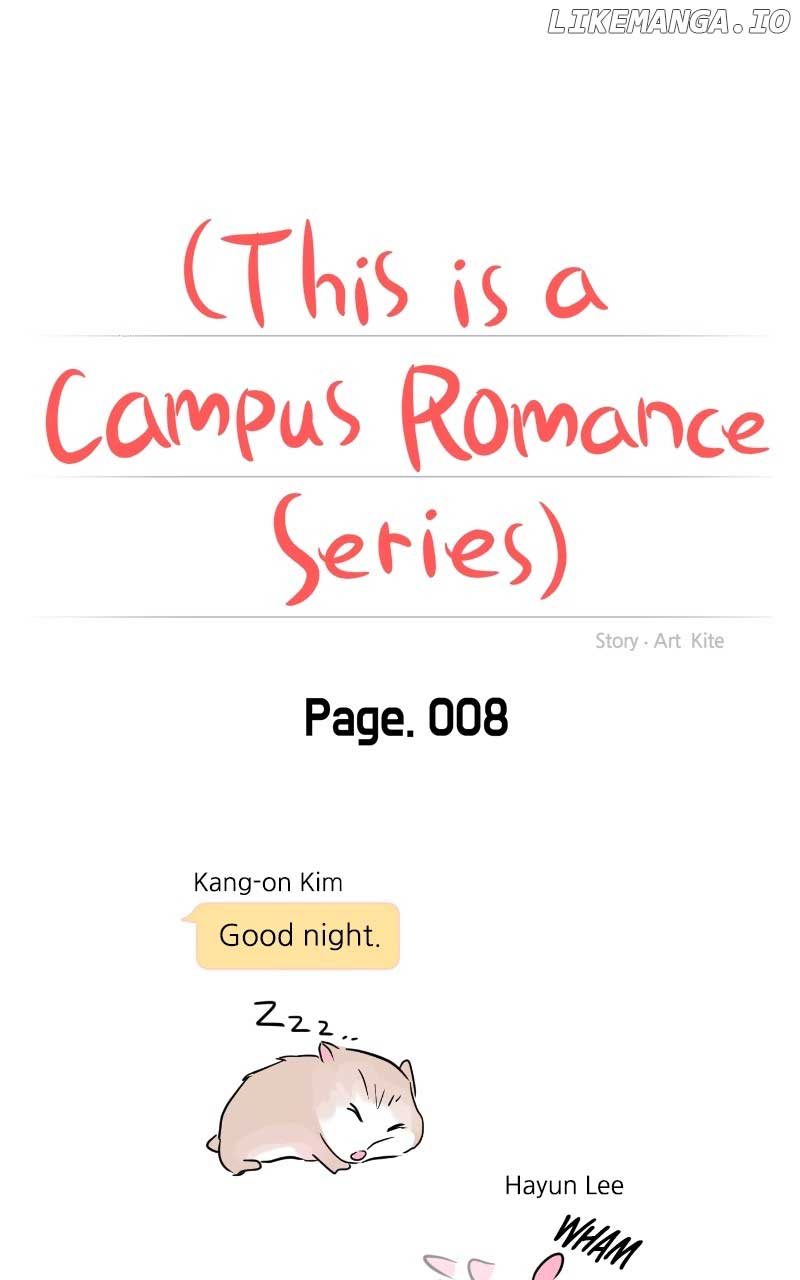 A Campus Romance, I Guess chapter 8 page 12