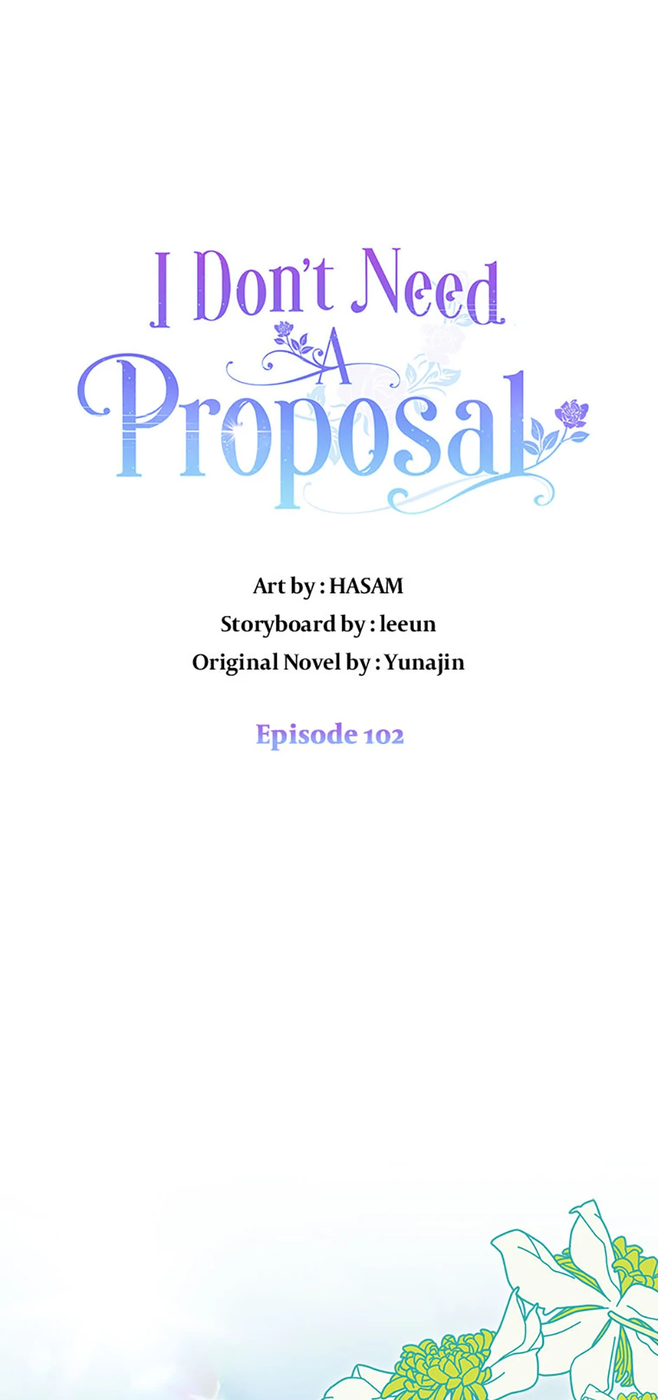 I Didn’t Save You To Get Proposed To chapter 102 page 43