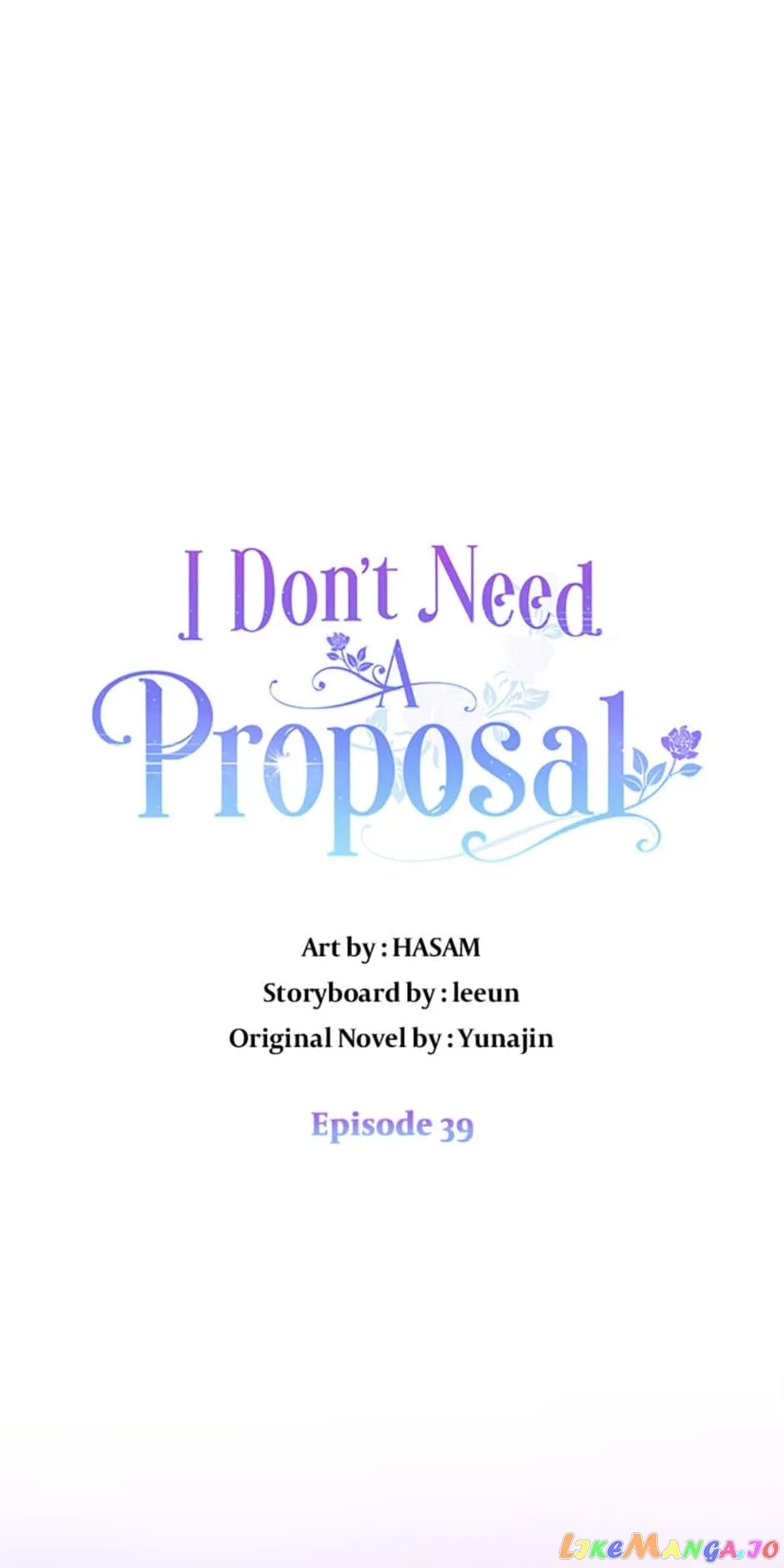 I Didn’t Save You To Get Proposed To chapter 39 page 1