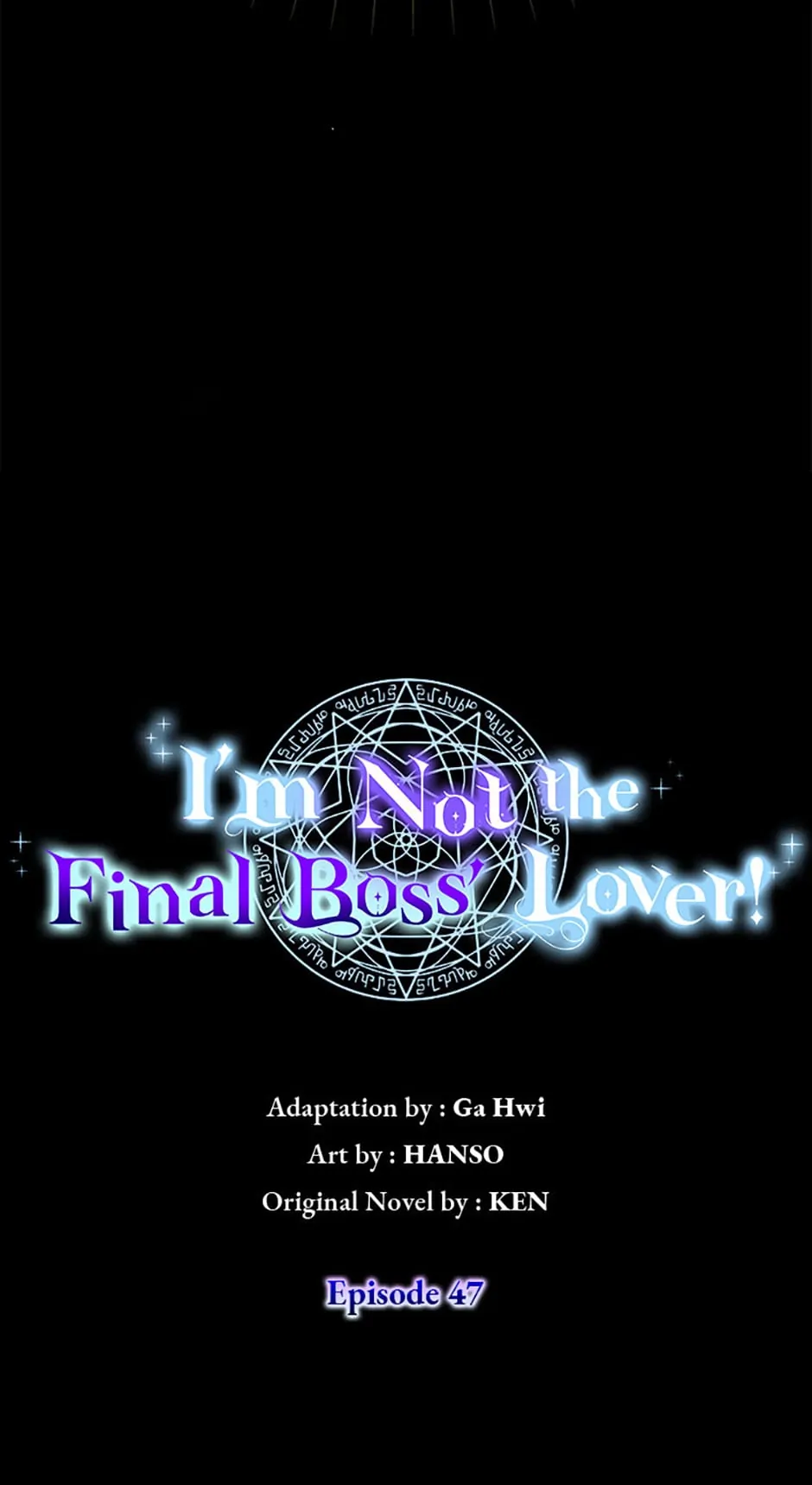 I’m Not the Final Boss’ Lover chapter 47 page 28