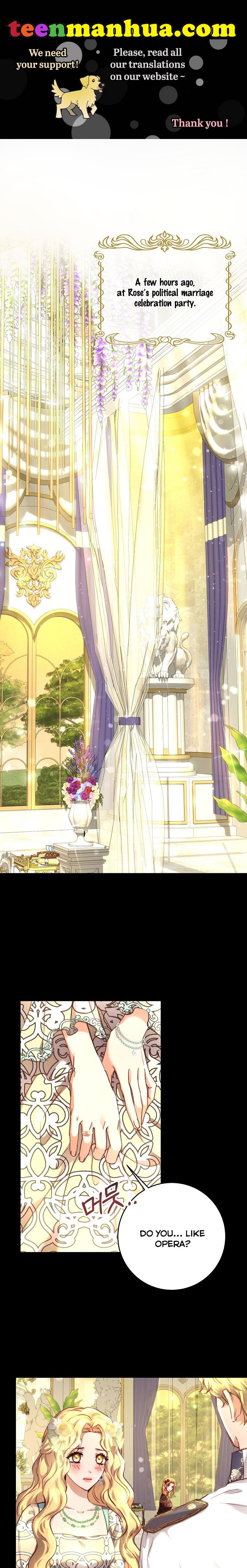 The Princess Blooms as a Crazy Flower chapter 8 page 1