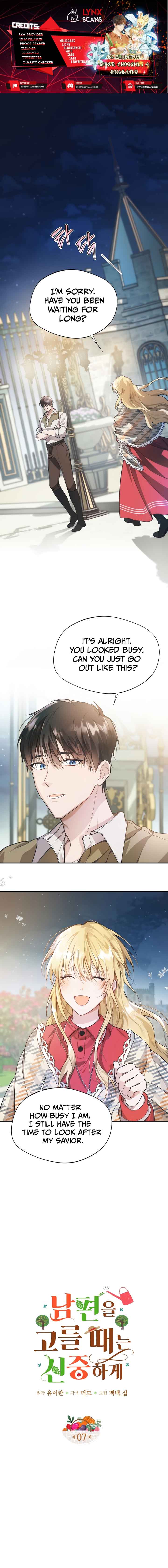 Choose your husband Carefully chapter 7 page 1