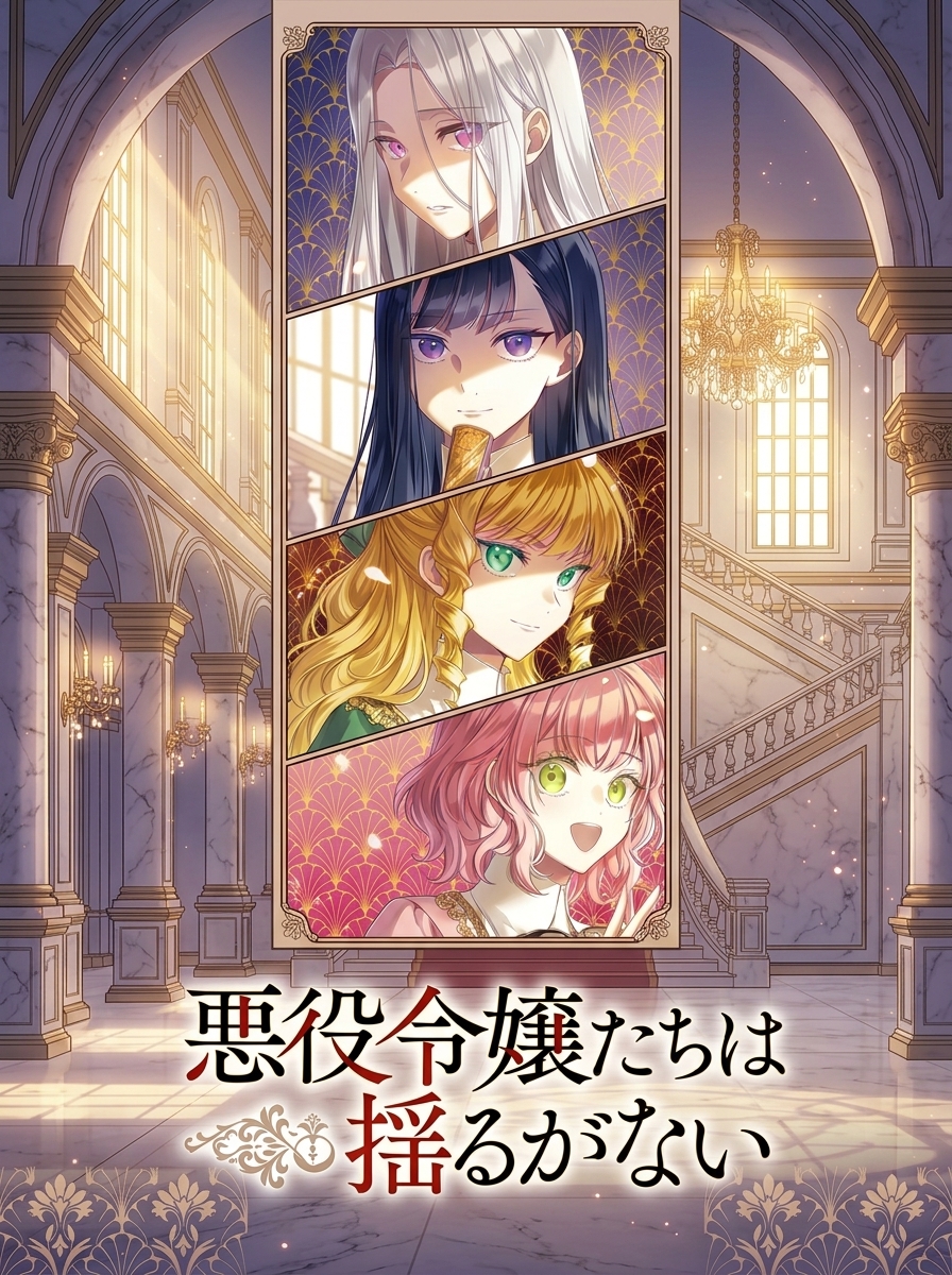 The Villainous Noble Ladies Will Not Waver cover
