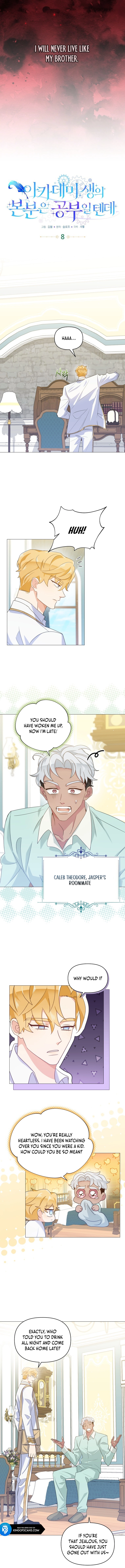 Academy Student’s Job Is to Study chapter 8 page 3